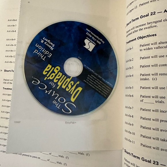 The Source® for Dysphagia Third Edition by Nancy B. Swigert Paperback Text Book - Picture 9 of 16